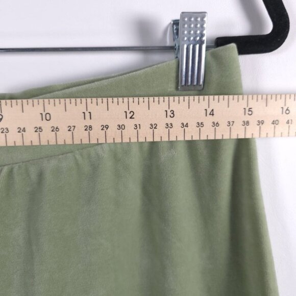 NWT ST. JOHN SPORT WILLOW Velvet Pull on Elastic Waist Straight Pants MEDIUM - Picture 5 of 11